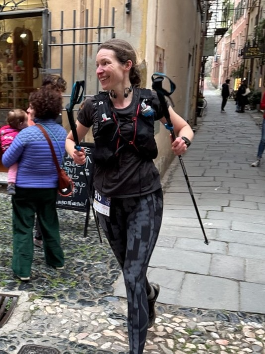 Ann-Kristin Mathiesen har nok en gang rømt fra vinteren og løpt Trail del Marchesato på den italisenske riverieraen