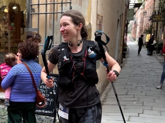 Ann-Kristin Mathiesen har nok en gang rømt fra vinteren og løpt Trail del Marchesato på den italienske rivieraen