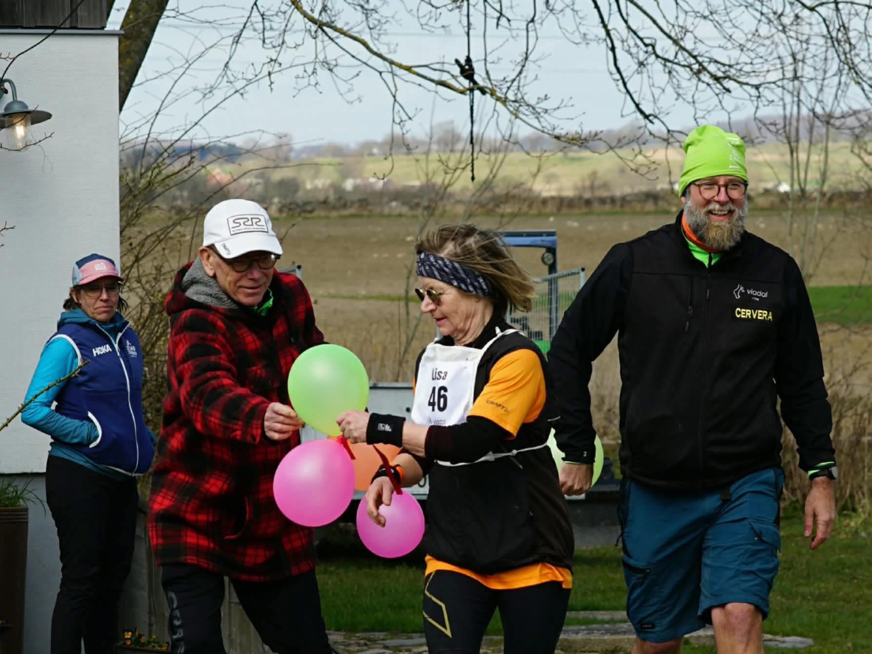Lisa Amundsson på 2. plass i Viadal Ultra 12-timers på 66-årsdagen