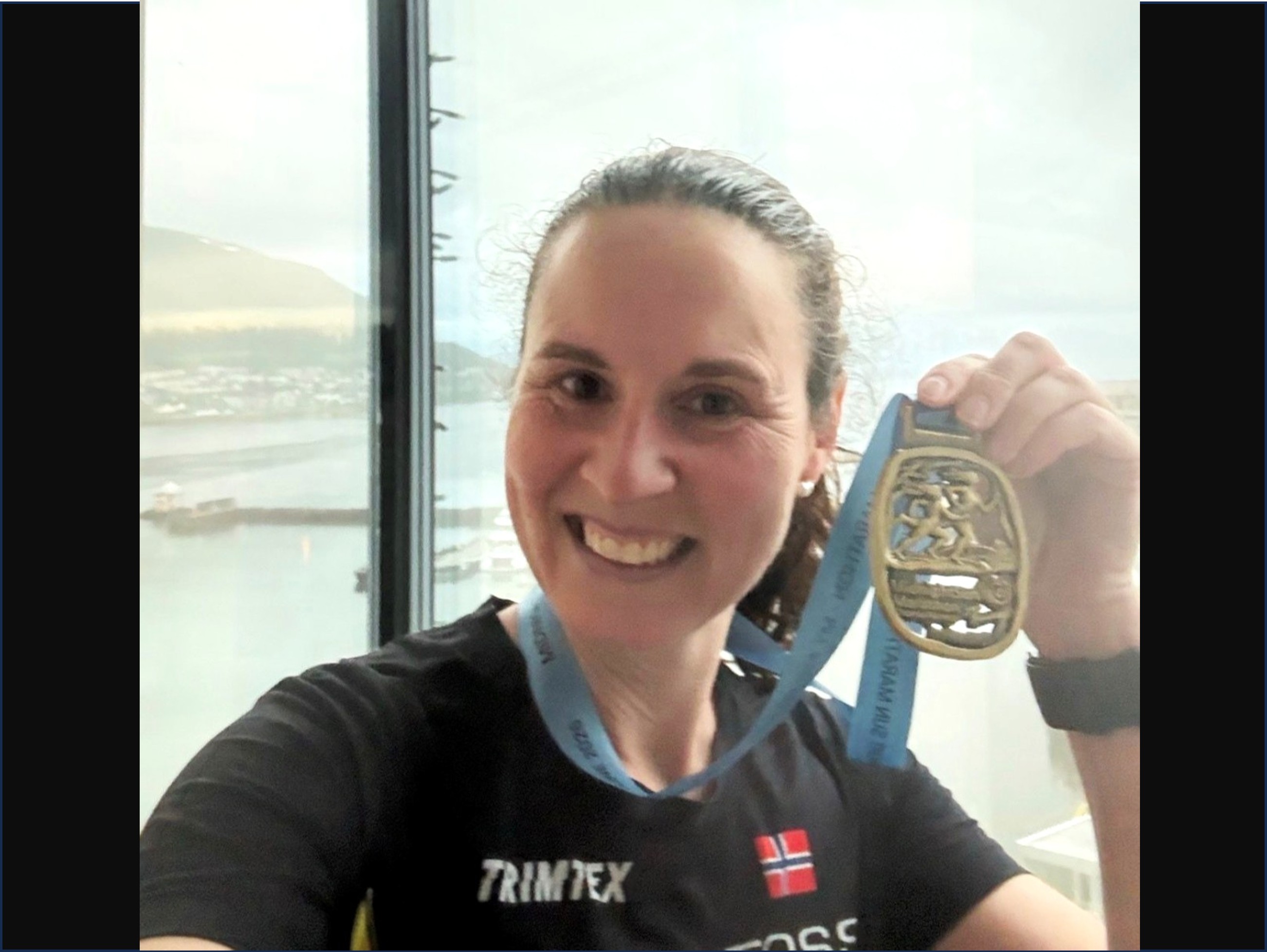 Helene Nilsson på 13. plass i NM maraton (sølv i K40-44)