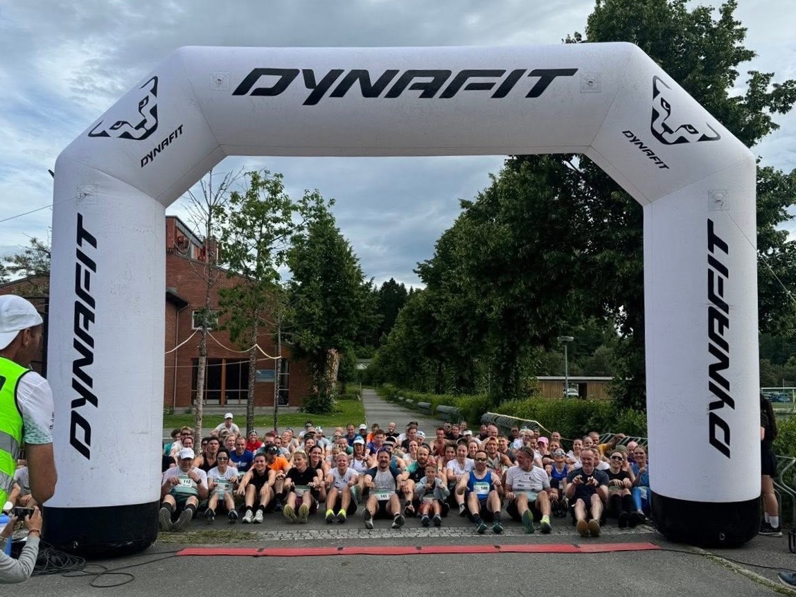 Andreas Lervik løp 18x3 km i Bamford Frontyard, 5. plass