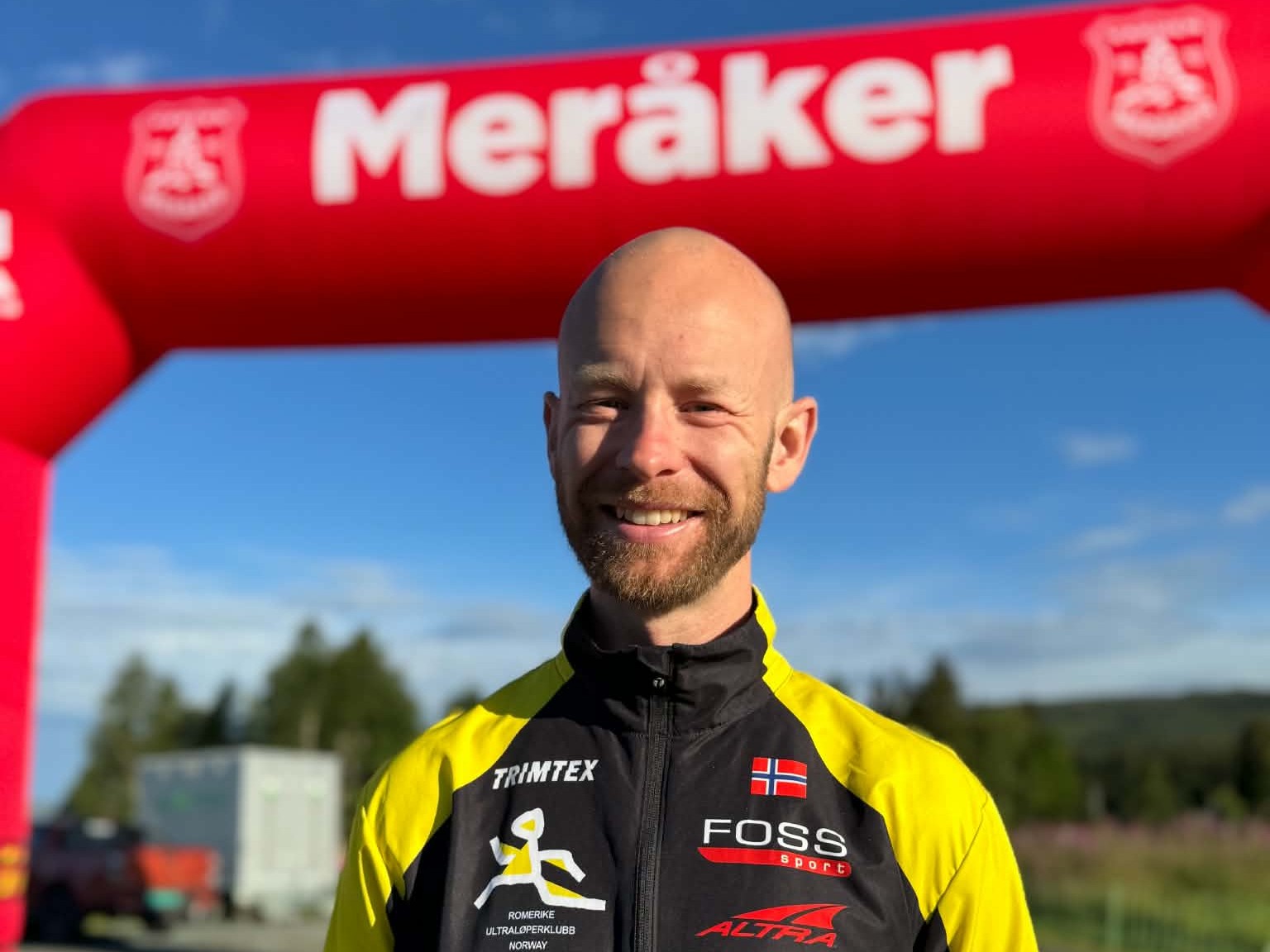 Bjørn Christian Freitag kom på sterk 4. plass i NM terrengultra