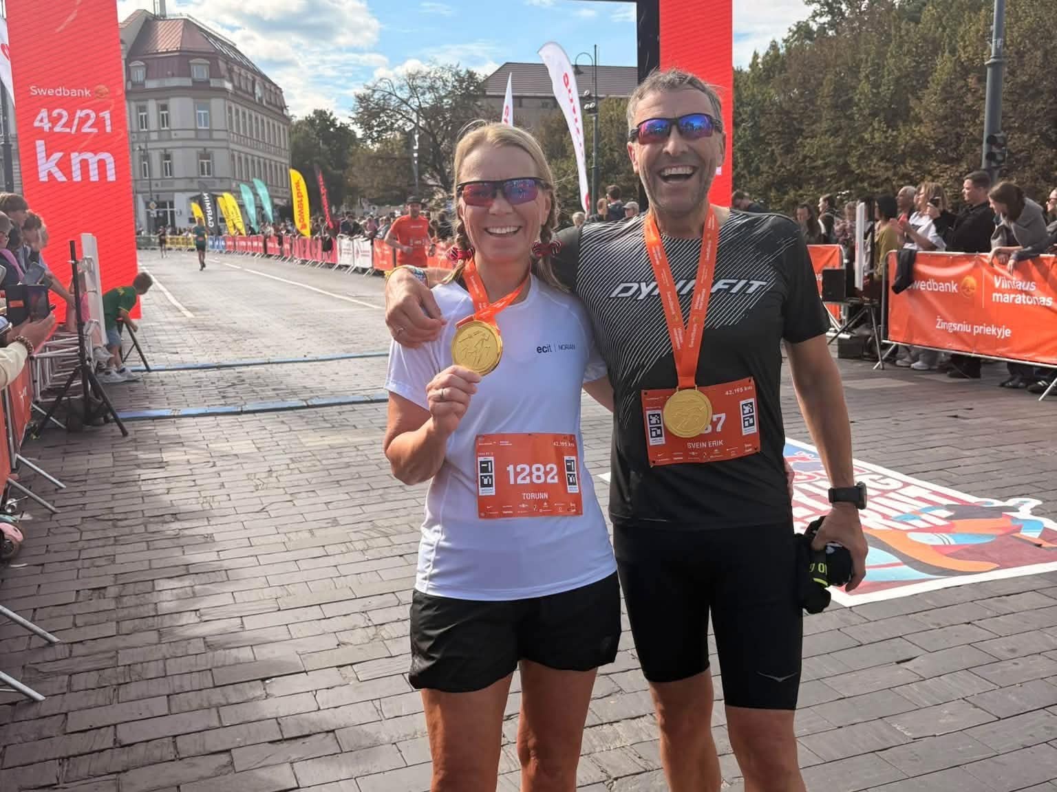 Torunn og Svein-Erik på parterapi i Vilnius