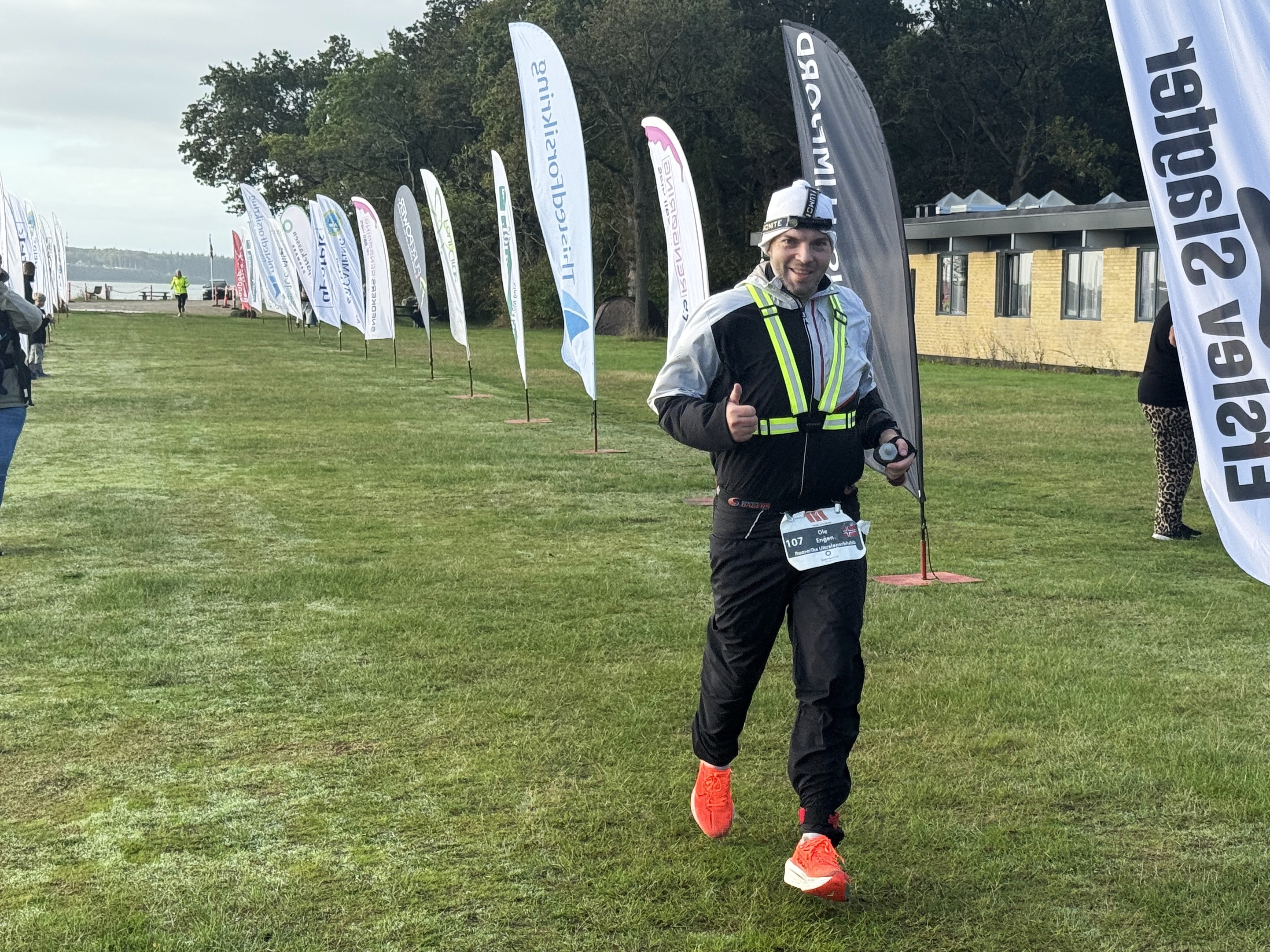 Mors100 Danmark: Ole Engen debuterte på, og fullførte 100 miles.