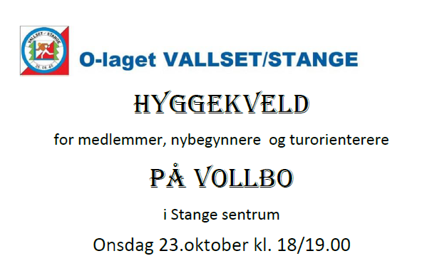 Velkommen til hyggekveld.