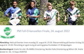 FELLESTRENING ONSDAG 24. AUGUST
