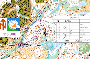 Trening 15.05.2024 - Bøleråsen