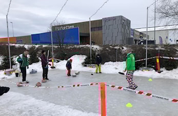 Curlingentusiasme i Brumunddal