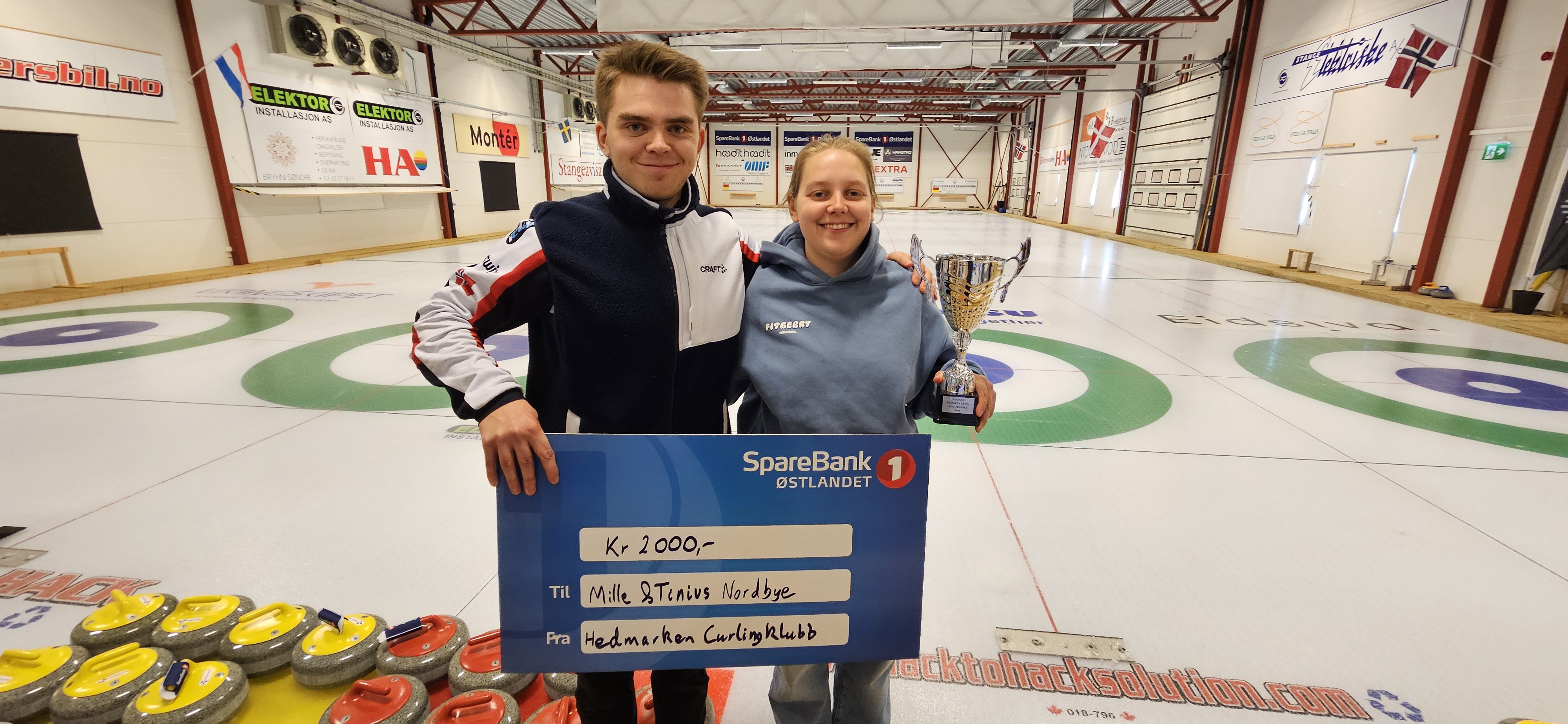 Mille og Tinius vant Norway Open