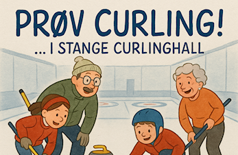 Curlinghallen er åpen med glimrende is