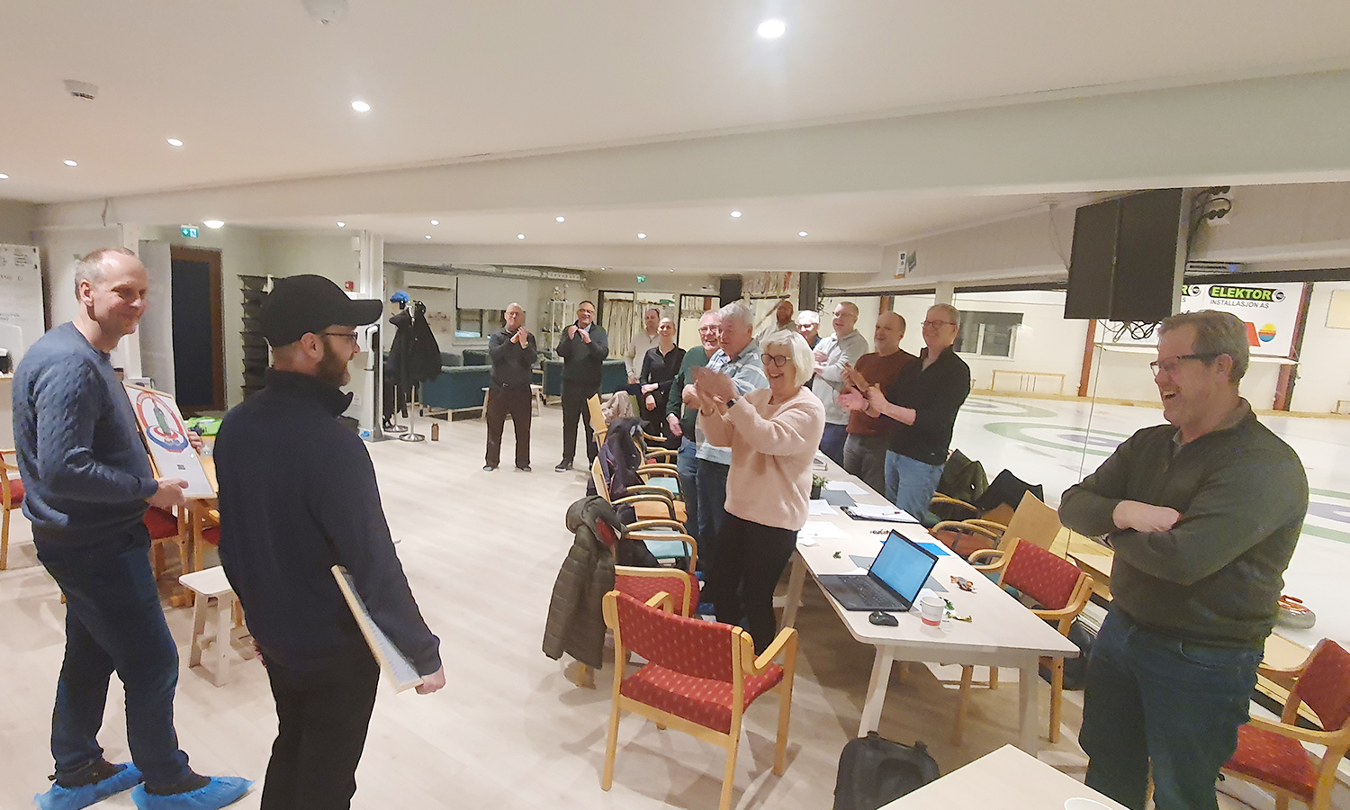 Tredje æresmedlem i klubbens historie