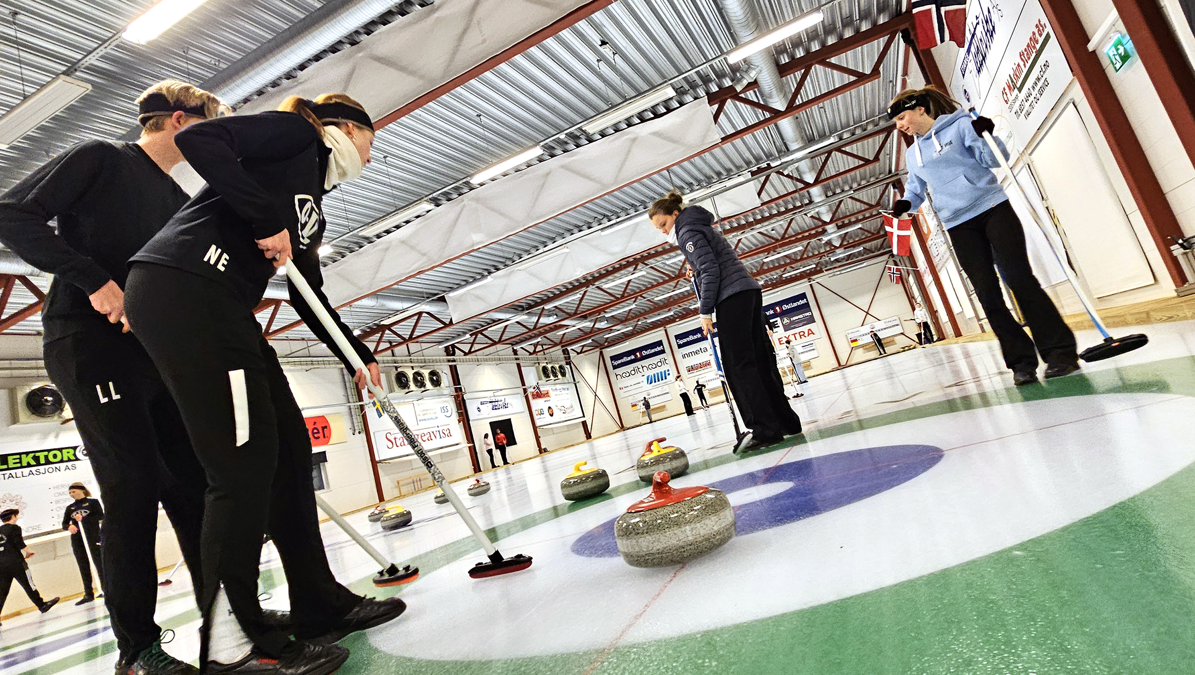 Friskolen til NM i skolecurling