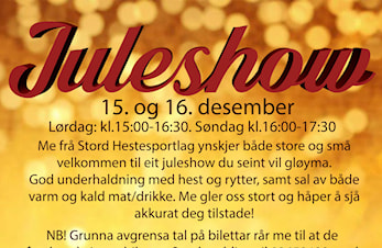 Juleshow 15. & 16. Desember