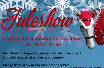 Juleshow 14. & 15. Desember