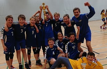 Njård Håndball sitt Gutter 2007 lag vant i helgen Haslum cup