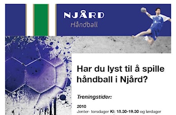 Har du lyst å spille håndball i Njård?