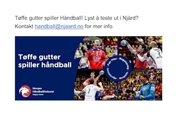 TØFFE GUTTER SPILLER HÅNDBALL!