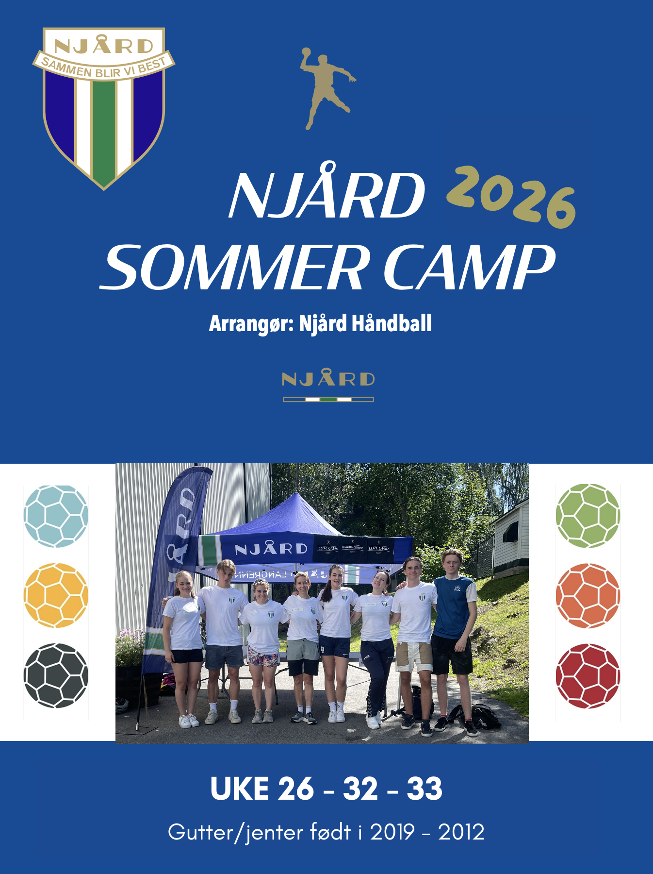 Sommercamp håndball
