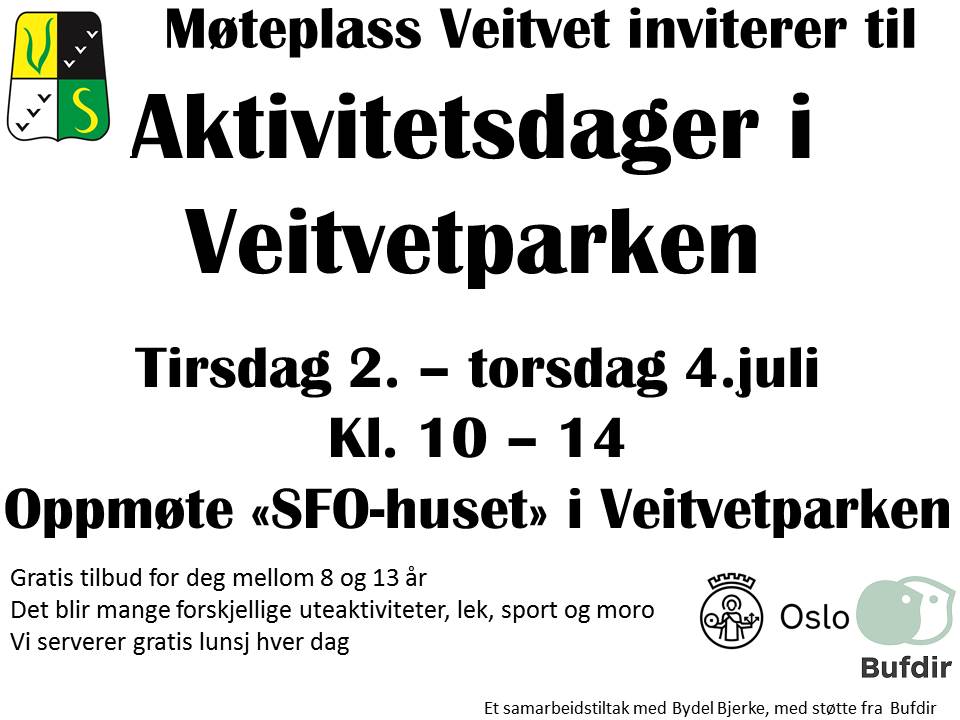 Aktivitetsdager i Veitvetparken