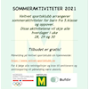Sommeraktiviteter 2021