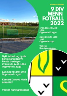 Veitvet Sportsklubb med nytt Senior lag 9 div