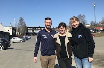 Klubben mottok i går et gledelig budskap fra idrettsbyråden, Rina Mariann Hansen.