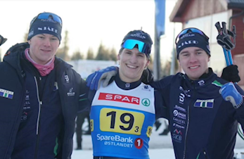 Stafett-bragd av Njård-gutta i NM