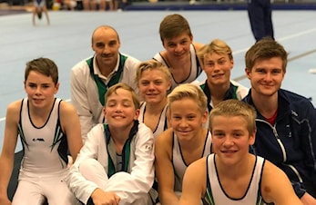 Njård sitt gutte- og jentelag til Norgesfinalen på Sotra!