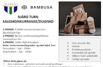 Salgskonkurranse - Dugnad Bambusa - Flotte premier!!!