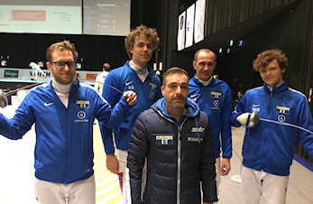 Njård fekting sine herrer ble nr. 13 i Europacupen for klubblag