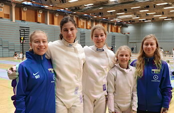 Ni medaljer med hjem fra Bergen cup!