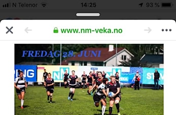 Fekting på TV! - Dekning av U23 NM fra Stavanger 28/6