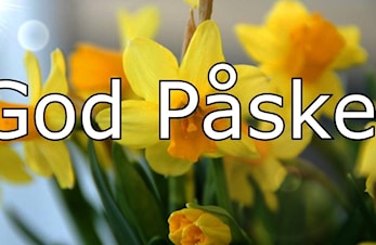 GOD PÅSKE TIL ALLE!