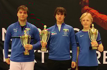 Tre gull i Mastersfinalene i Norgescupen