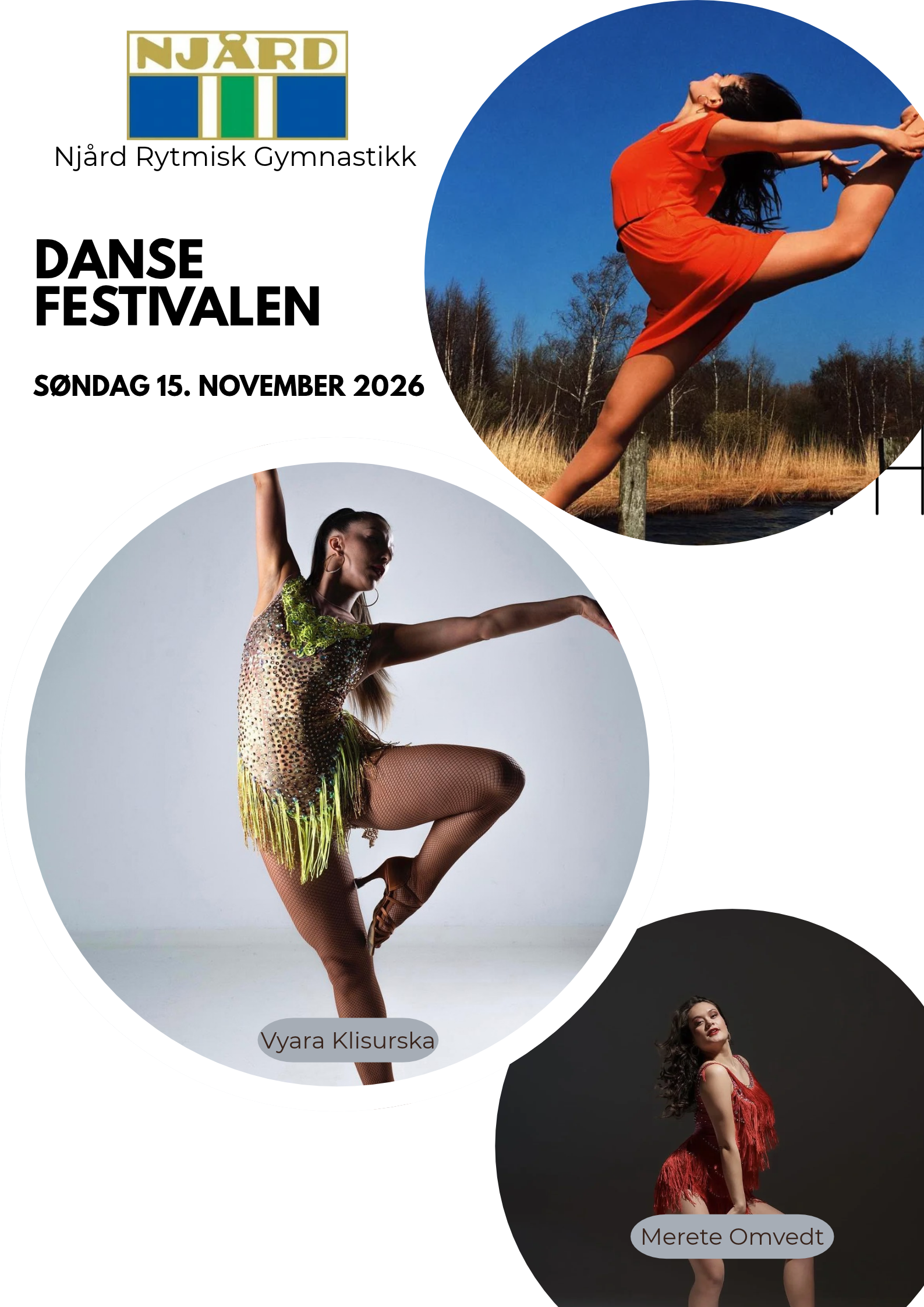 Njård Danse festivalen i 15. November. 2026