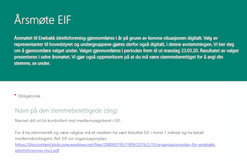 Digitalt Årsmøte