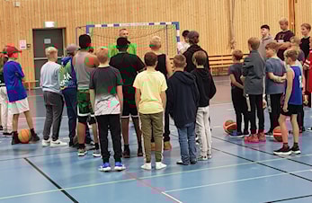 Flott oppstart i basketgruppa.
