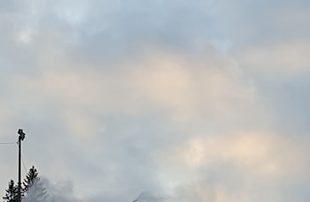 Turbofjøla lager snø