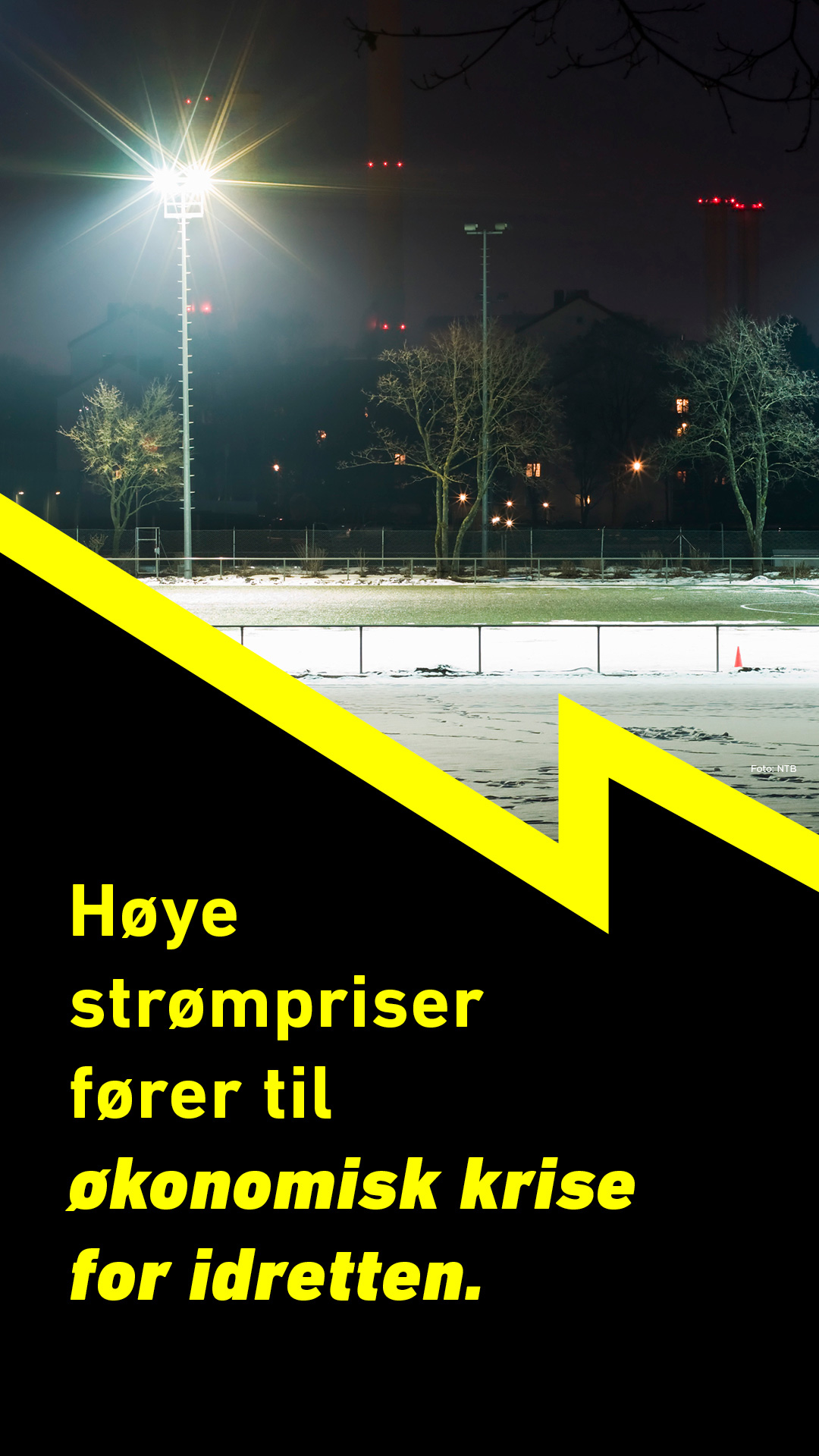 Prisen på strøm kveler idretten