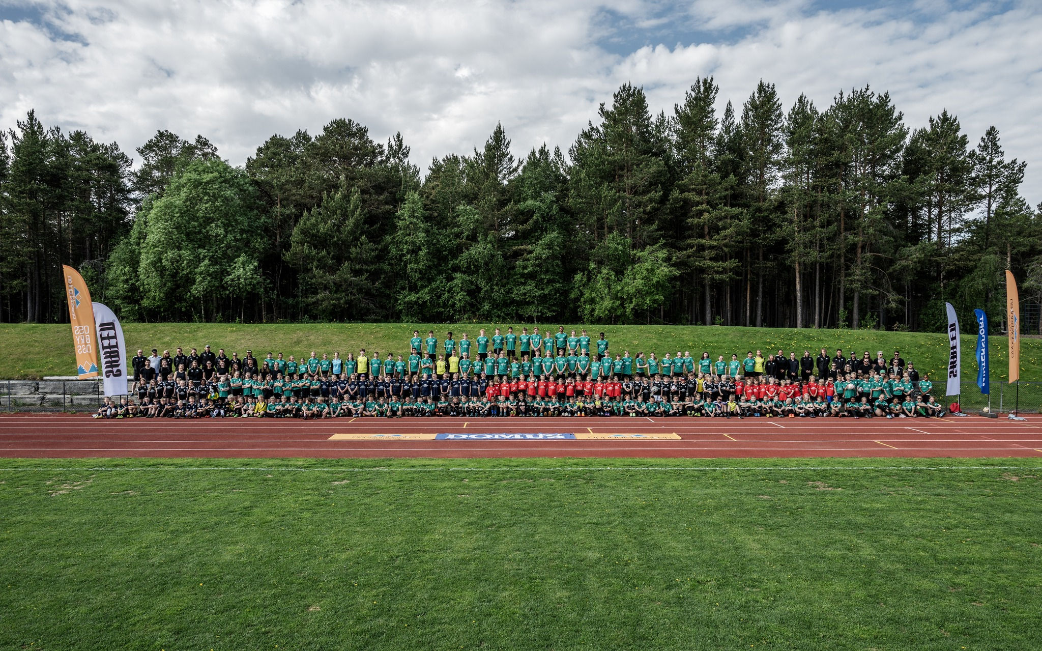 Felles bilde av alle lag 