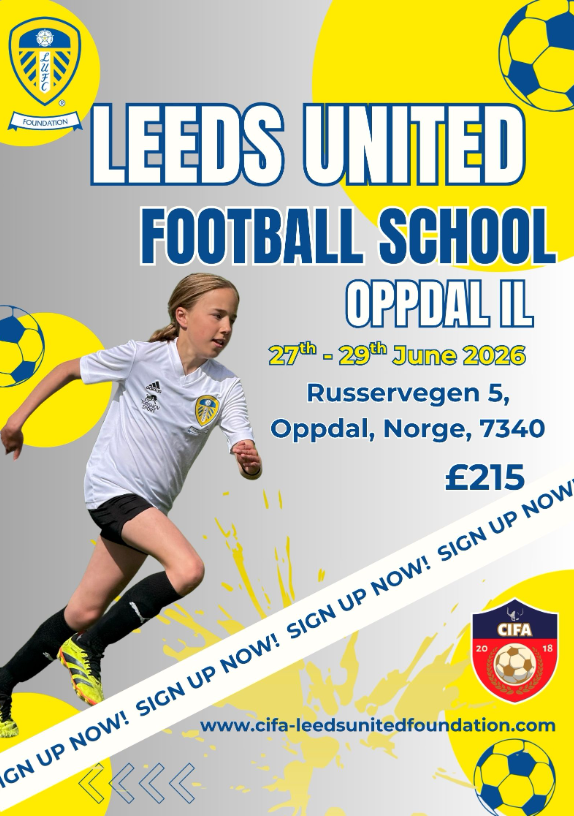 Leeds United Fotball Skole 2026