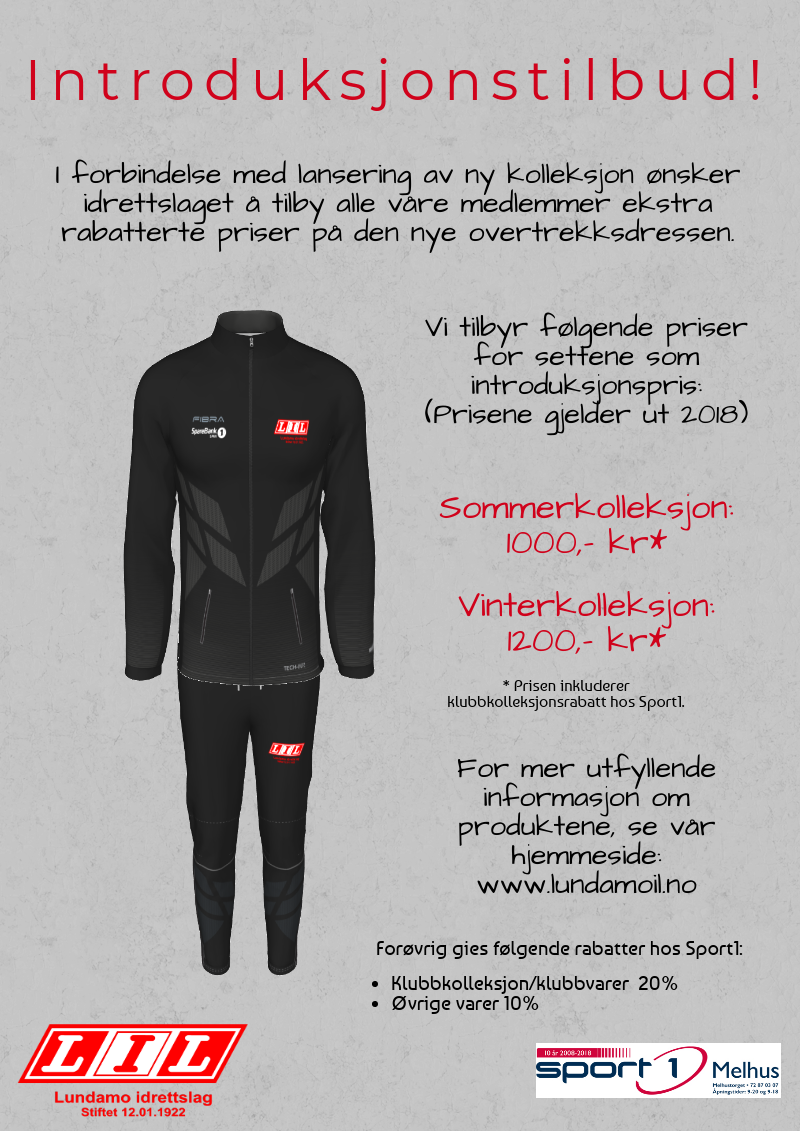 Introduksjonstilbud for våre nye overtrekksdresser!