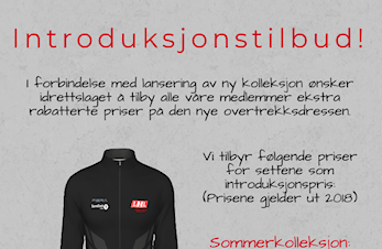 Introduksjonstilbud for våre nye overtrekksdresser!