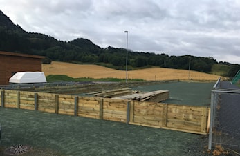 Dugnad skøytebane/3er-baner -ferdigstilling