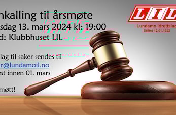Innkalling til årsmøte 2024 for Lundamo Idrettslag