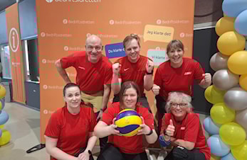 Volleyballen på Idrettsfestivalen 2025