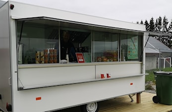 Kiosk på Vidotta