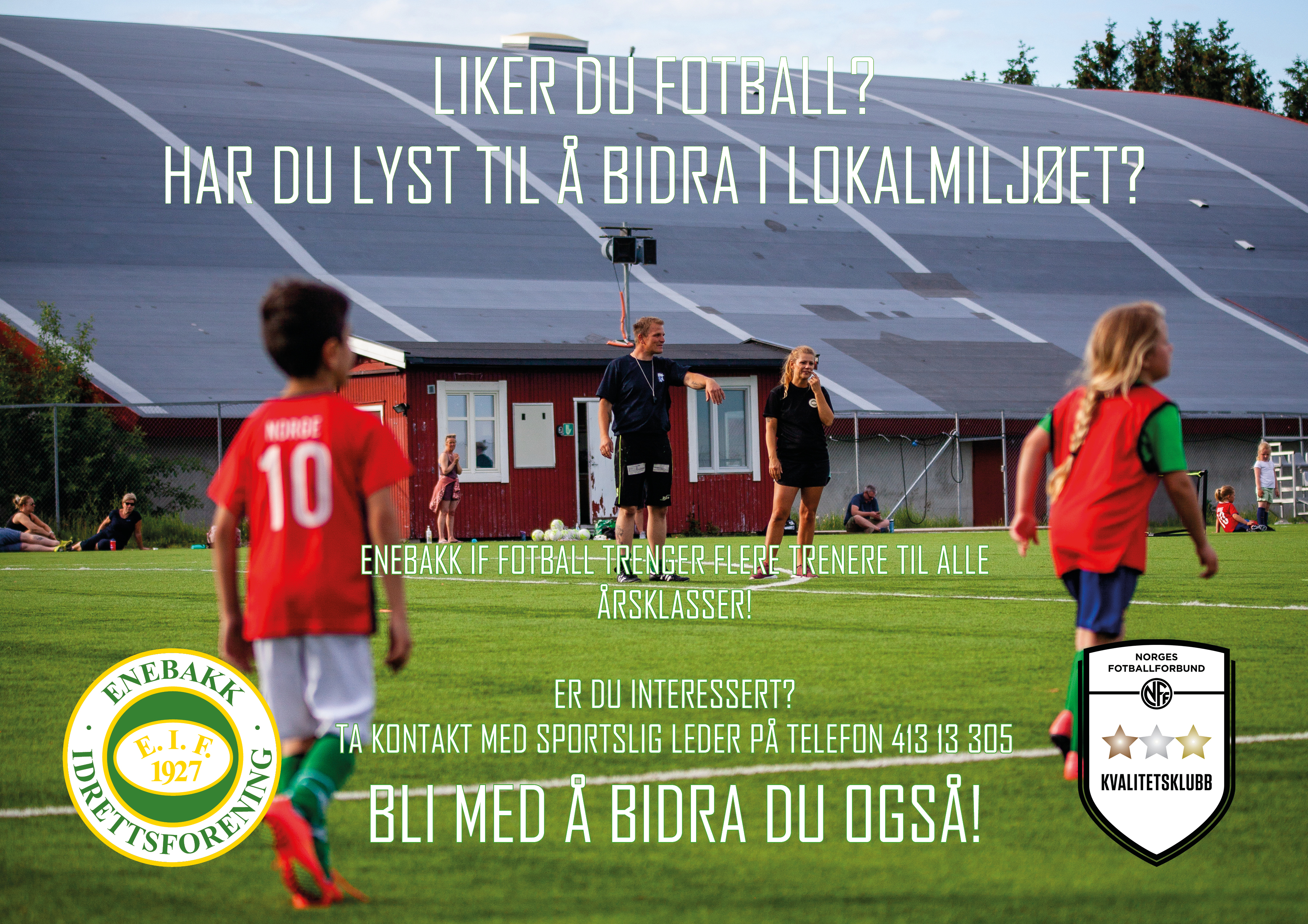 Vil du være med å bidra?