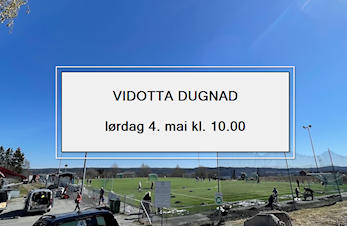 Blir du med og gjør klar Vidotta for sesongen? ⚽