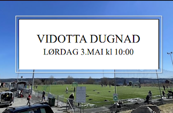 Vi inviterer til årets dugnad på Vidotta